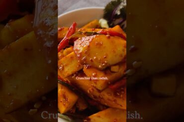 Kohlrabi: Chili Oil Recipe for Beginner  #vegetables