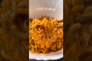 Chilli Oil Maggi 🌶️🔥 | Spicy Viral Maggi Recipe #shorts #maggi