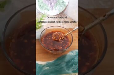 Chilli Oil Recipe #shorts #viral #ytshorts