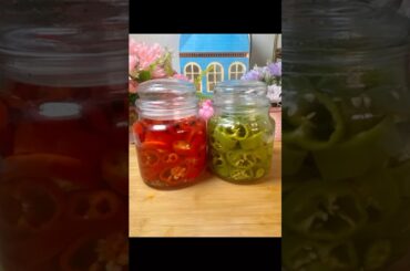 Pickled jalapenos #bhartijuneja #food #recipe #easyrecipe #youtuber #reels #shorts