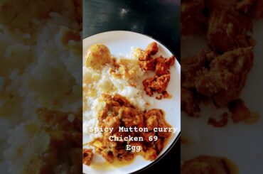 Mutton meals : mutton pepper, chicken 69, Muttai #reels #food #foodie #recipes #love #best #funny