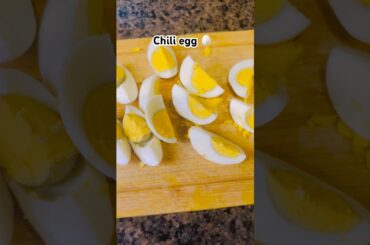 Chili and Egg recipe#snacks#recipe#egg#tasty#yummy#shortvideo