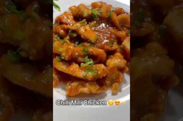 Chilli milli Chicken Recipe😋💕#ramzanspecial#shortfeed#ramzan#ramzanrecipes#chicken