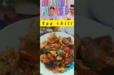 Egg Chili Recipe ll Testy Chili Egg Recipe 🍳🍳#Egg recipe #recipes #shorts #Anda chili recipe