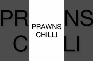 Prawns chilli #shorts