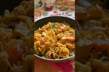 Chili Paneer Maggi Recipe #shorts #shortsfeed #food #maggi #maggirecipe