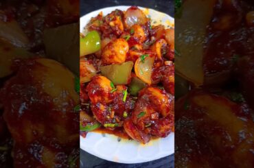 Let's make delicious Chili Mushroom 🤤 ! Mushroom chilli recipe ! #shorts ! #@Tuniofficial336 !