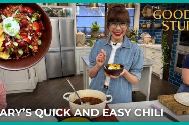 Mary Berg’s Make-It-Tonight Chili | The Good Stuff with Mary Berg
