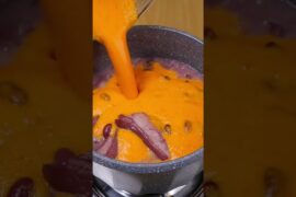 Healthy Carrot & Red Bell Pepper Juice | Easy Immunity Booster Recipe 🥕❤️ #cheesepull