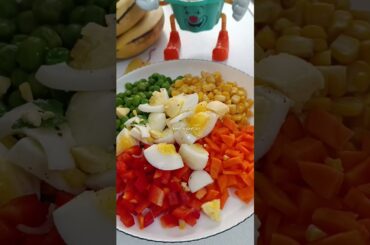 Easy Peasy Salad Breakfast Bowl 🥗 #ownvoice #recipe #reels #food  #shorts #youtubeshorts #ytshorts