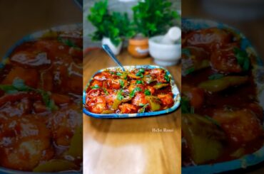 Chilli Mushroom 😋 | Easy Starter Recipe Crispy | Indo Chinese Recipe | Quick Snack Recipe | #shorts