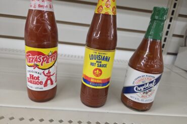 Rank these 3 common hot sauces