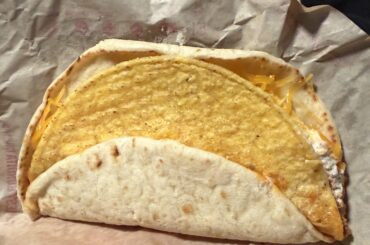My 6$ cheesy Gordita crunch