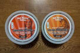 Hot Mama Salsa Gramal's Chili & Salsa del Papa Loco