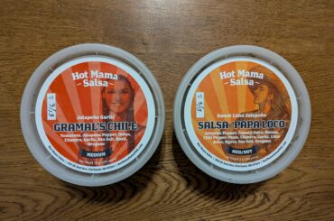 Hot Mama Salsa Gramal's Chili & Salsa del Papa Loco