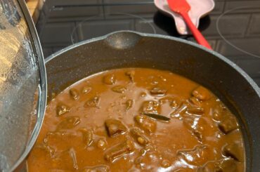 Carne guisada and homemade tortillas