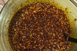 Salsa macha mexican chili crisp