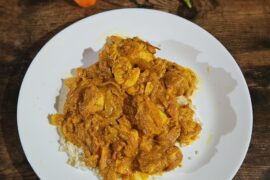 Phaal Curry with Habaneros and homegrown Thai Chili and Scorpion Pepper