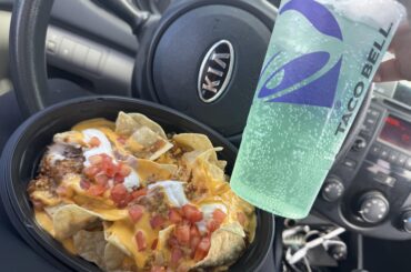 Blessed with my dollar nachos!