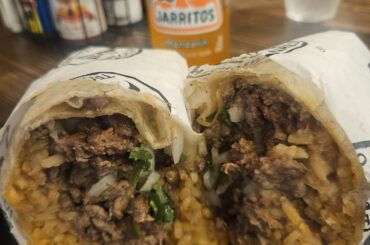 Asada burrito