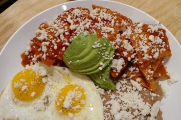 Wife pregnant and she was craving chiliqulies