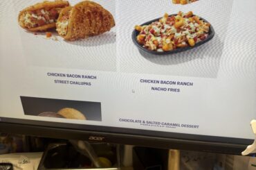 new items. also new empanadas