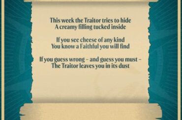 Traitors Game Week 2 Clues
