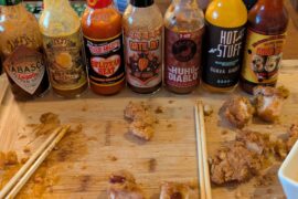 Did an increasingly hot taste test.