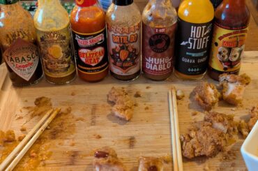 Did an increasingly hot taste test.