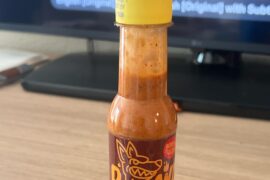 Perrona Hot Sauce Roasted with Chilepin.