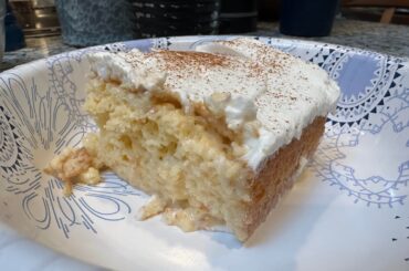 Tres leches made today