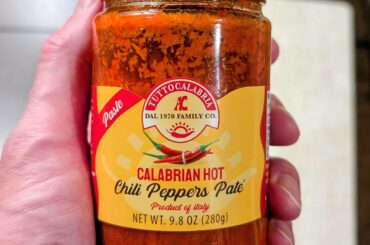 Calabrian pepper pate makes spaghetti sauce legit