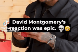 David Montgomery tries Reaper Chicken from Dave’s Hot Chicken