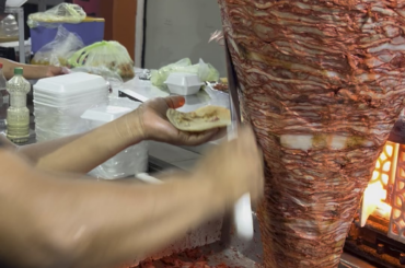 Tacos al pastor in Sonora