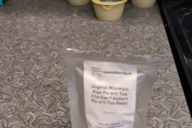 Video of me sucking tea resin.