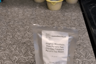 Video of me sucking tea resin.