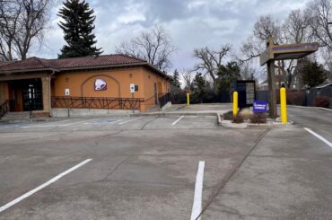 Taco Bell in a historic building