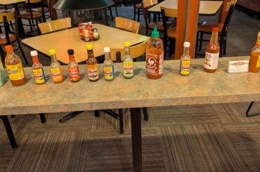 Rate the local pizzerias selection