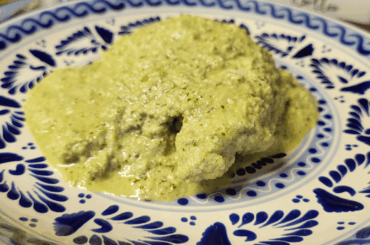 Un platito de pipian despues de trabajar todo el dia...que rico!