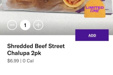 My location has these instead of the new bacon chalupas