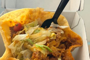 Just got fullest mini taco salad and the most disappointing Crunchwrap