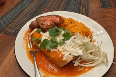 tacos dorados de pollo y papa