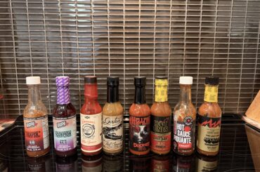 How would you rank these hot sauces in terms of spiciness?