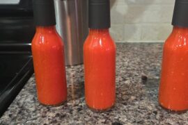 Made a little fermented hotsauce today