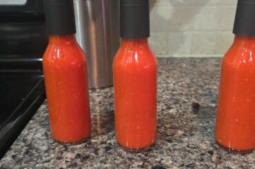 Made a little fermented hotsauce today