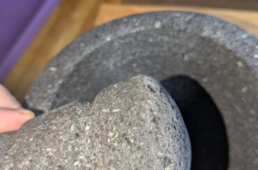 Is fully cleaning a molcajete even possible?