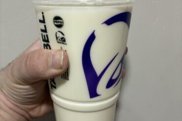 You guys ever try the Milk at Taco Bell? I kind of prefer it over the Baja Blast