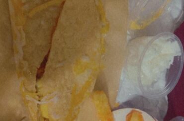 I WOULD SELL MY SOUL FOR A CHICKEN CANTINA TACO AND NACHO FRIES