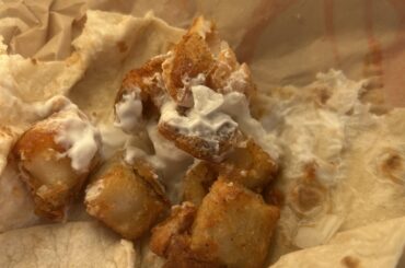 Beefy potato griller from Taco Bell with no beef