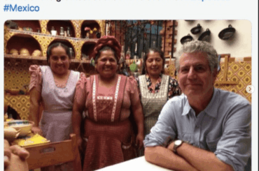 Anthony Bourdain on his love and respect for Mexicans and Mexican Cuisine